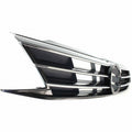 Grille Black With Chrome Moulding Exclude Gli With Collision Warning Sdn Same As Vw1200165 For Volkswagen - VW1200168U