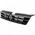 Grille Black With Chrome Trim/Collision Warning Without R-Line For Volkswagen - VW1200172