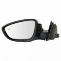 Door Mirror Driver Side Power Ptm Htd With Blind Spot Power Fold For Volkswagen - VW1320165