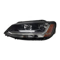 Head Lamp Driver Side Halogen Without Directional Beam Sdn High Quality For Volkswagen - VW2502168