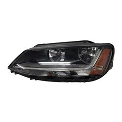 Head Lamp Driver Side Halogen Without Directional Beam Sdn High Quality For Volkswagen - VW2502168