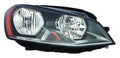 Head Lamp Passenger Side Halogen Capa For Volkswagen - VW2503158C