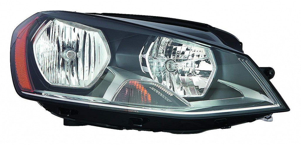 Head Lamp Passenger Side Halogen Capa For Volkswagen - VW2503158C