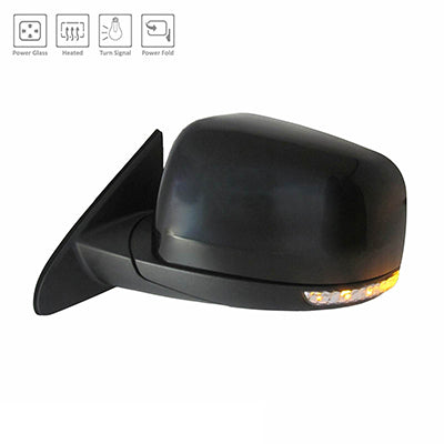 Door Mirror Driver Side Power With Signal Without Blind Spot Detection For Jeep - CH1320413