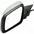 Door Mirror Driver Side Power With Blind Spot Detection Without Dimming Chrome For Jeep - CH1320416