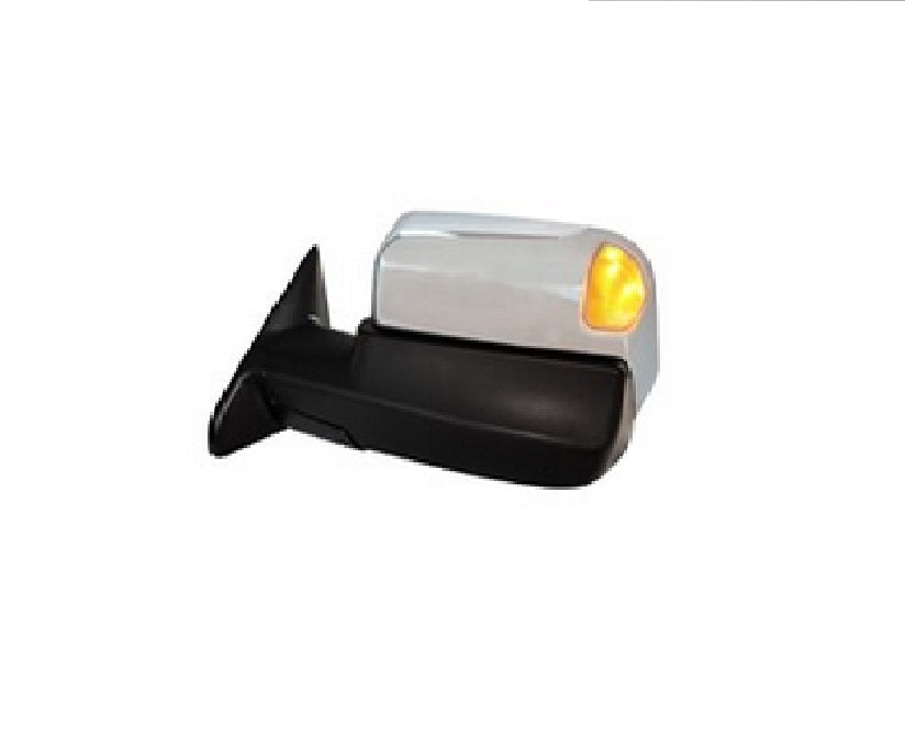 Door Mirror Driver Side Power Htd With Blind Spot/Power Fold/Memory/Puddle Lamp/Signal/Spot Lamp For Ram - CH1320490