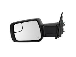 Door Mirror Passenger Side Power Textured With Blind Spot/Signal/Puddle Lamp/Temp Sensor Tow Style For Ram - CH1321461