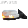 Door Mirror Passenger Side Power Htd Chrome With Blind Spot/Power Fold/Memory/Puddle Lamp/Signal For Ram - CH1321526