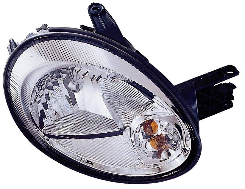 Head Lamp Driver Side Chrome Bezel Without Leveling High Quality For Dodge - CH2502151