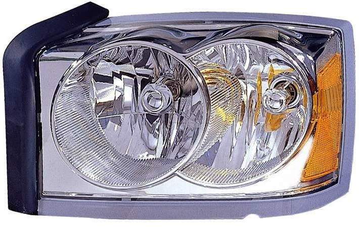Head Lamp Driver Side (Without Black Bezel) For Dodge - CH2502159V