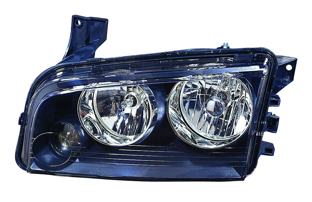 Head Lamp Driver Side Small Amber Lens Over Turn Signal Frontom 11/08/2006 For Dodge - CH2502163V