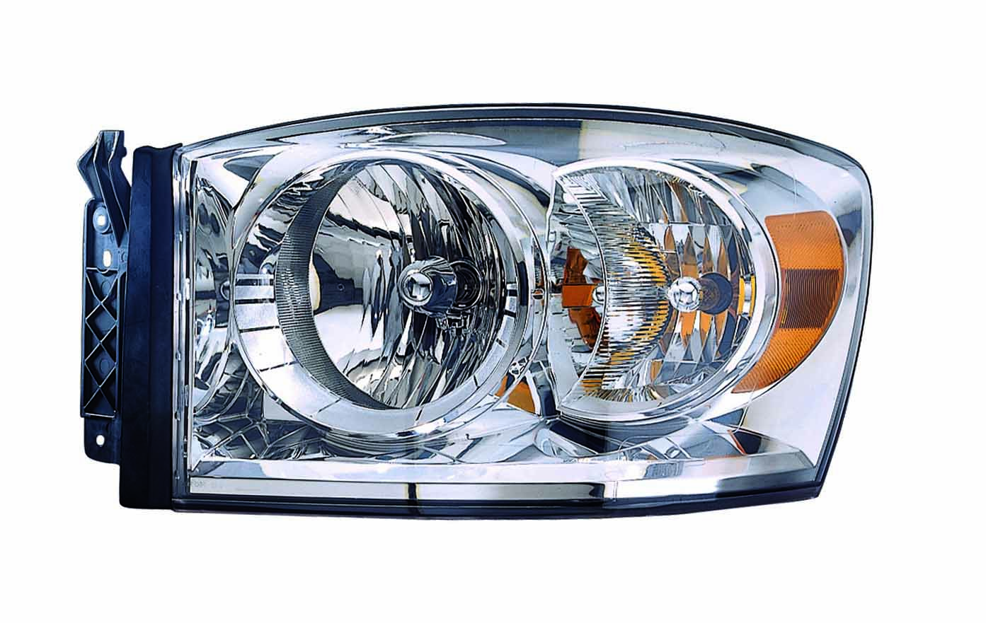 Head Lamp Driver Side Without Lower Amber High Quality For Dodge - ch2502180