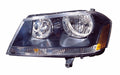 Head Lamp Driver Side Rt Model (Black Bezel) High Quality For Dodge - ch2502194