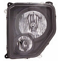 Head Lamp Driver Side Halogen Black Bezel Capa For Jeep - CH2502227C