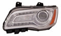 Head Lamp Driver Side Halogen Chrome Bezel High Qualityreturn Restricted - Final Sale - No Warranty Coverage For Chrysler - ch2502231
