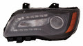 Head Lamp Driver Side Halogen Black Bezel High Qualityreturn Restricted - Final Sale - No Warranty Coverage For Chrysler - ch2502235