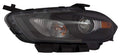 Head Lamp Driver Side Halogen Black Bezel High Quality For Dodge - ch2502240