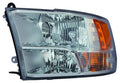 Head Lamp Driver Side Halogen Without Drl Capa For Ram - CH2502242C