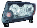 Head Lamp Driver Side Halogen Black Bezel High Quality For Jeep - ch2502246