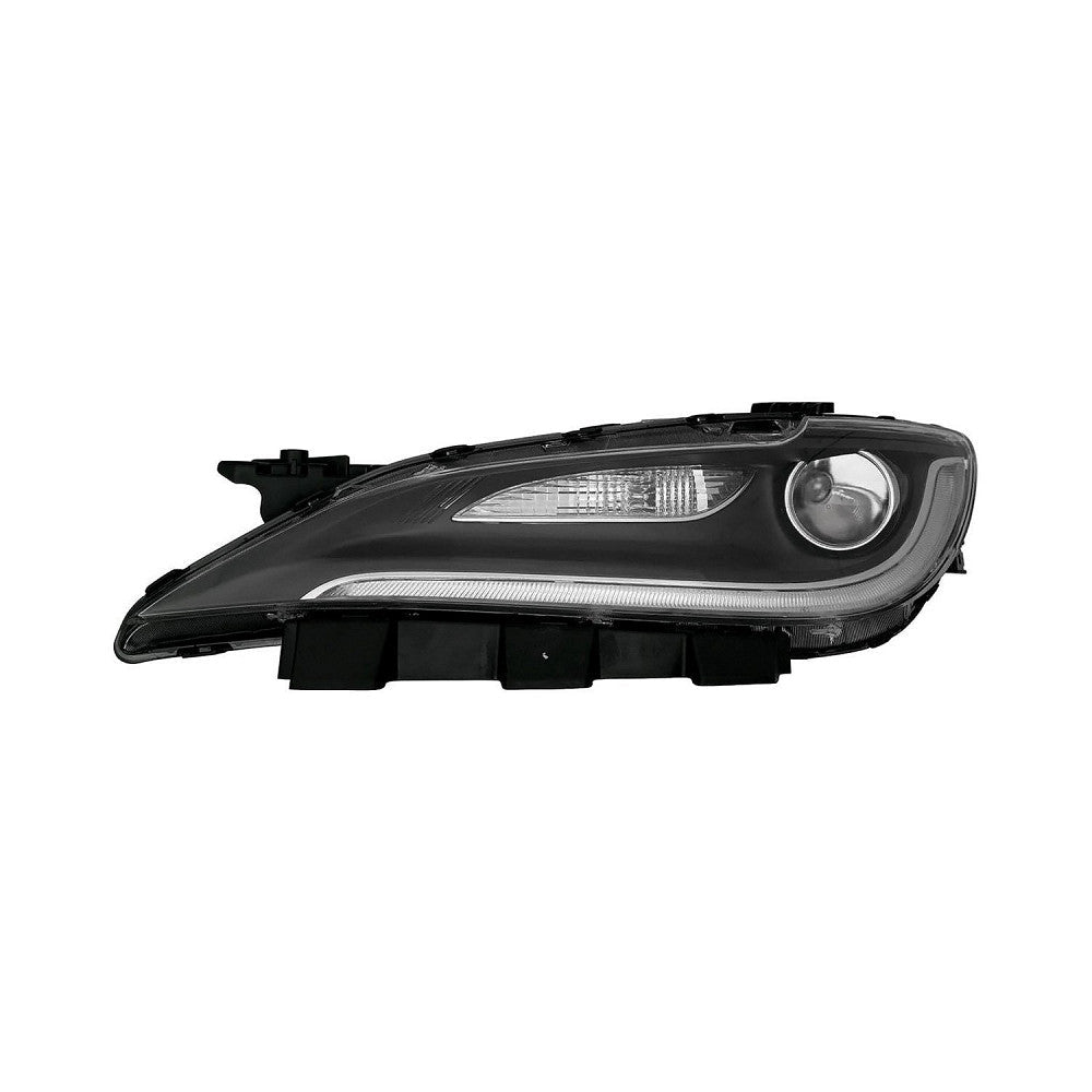 Head Lamp Driver Side Hid With Led Drl Black Trim High Qualityreturn Restricted - Final Sale - No Warranty Coverage For Chrysler - ch2502263