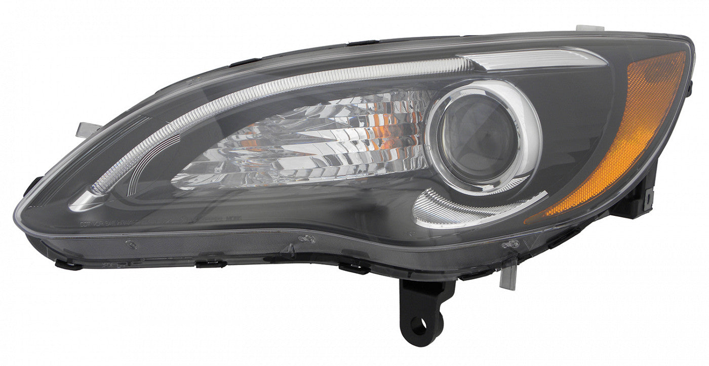 Head Lamp Driver Side Halogen Black Bezel S Model High Quality For Chrysler - ch2502275