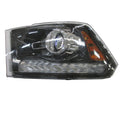 Head Lamp Driver Side Halogen Projector Black Bezel For Ram - CH2502289U