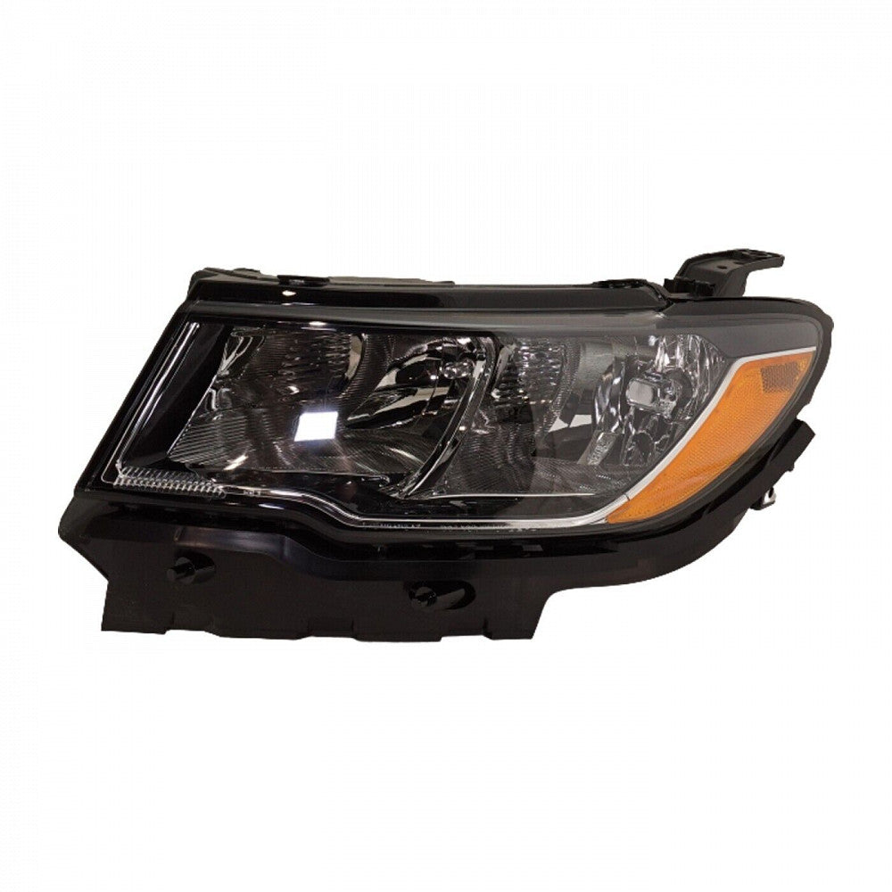 Head Lamp Driver Side Halogen Without Logo Capareturn Restricted - Final Sale - No Warranty Coverage For Jeep - CH2502295C
