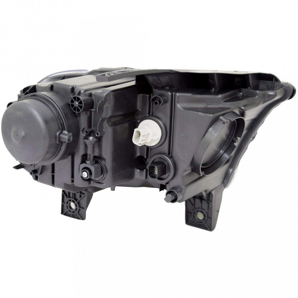 Head Lamp Driver Side Halogen Black Bezel With Led Drl Capareturn Restricted - Final Sale - No Warranty Coverage For Dodge - CH2502305C