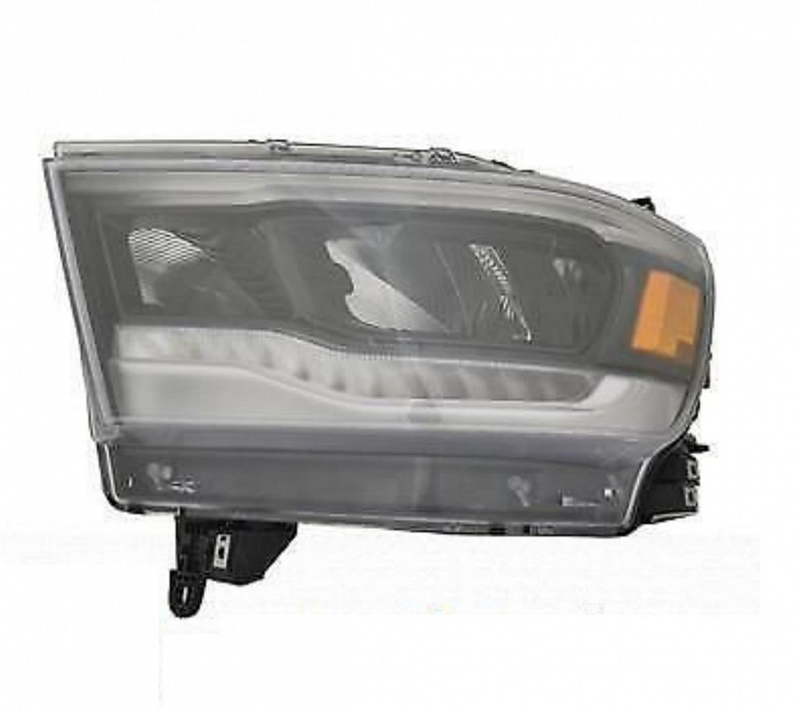 Head Lamp Driver Side Led With Black Bezel Without Adaptive High Qualityreturn Restricted - Final Sale - No Warranty Coverage For Ram - ch2502320