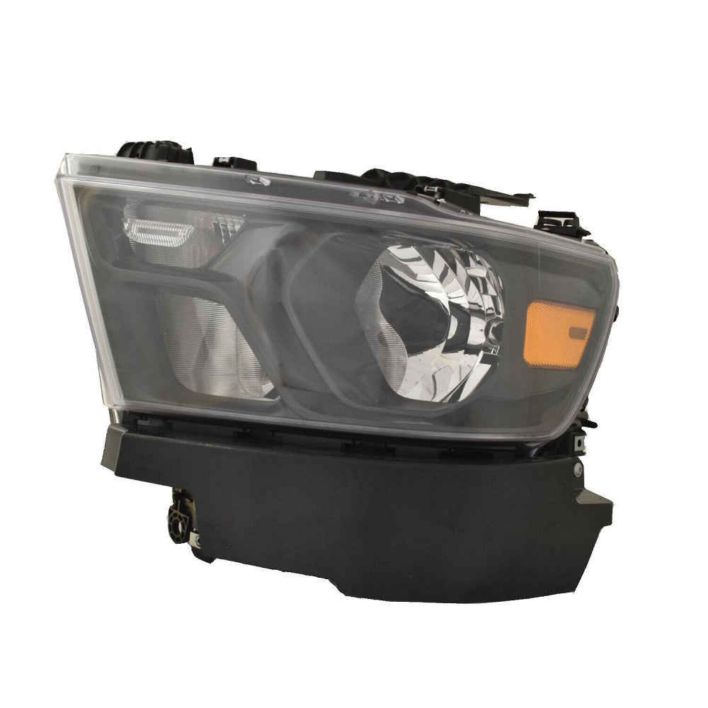 Head Lamp Driver Side Halogen With Black Trim High Quality For Ram - ch2502328