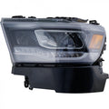 Head Lamp Driver Side Led Chrome Bezel Without Adaptive/Logo/Module High Qualityreturn Restricted - Final Sale - No Warranty Coverage For Ram - ch2502332