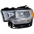 Head Lamp Driver Side Halogen Chrome Bezel Without Logo High Quality Return Restricted - Final Sale - No Warranty Coverage For Ram - CH2502334