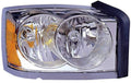 Head Lamp Passenger Side (Without Black Bezel) Capa For Dodge - CH2503159C