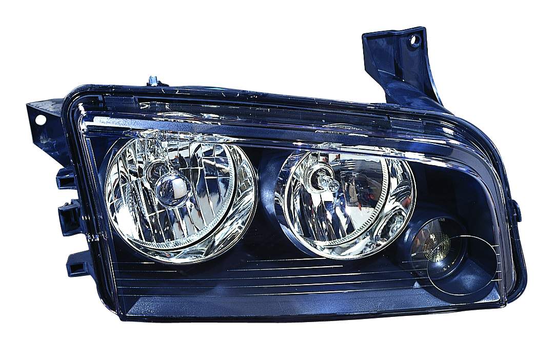 Head Lamp Passenger Side Small Amber Lens Over Turn Signal Frontom 11/08/2006 High Quality For Dodge - ch2503163