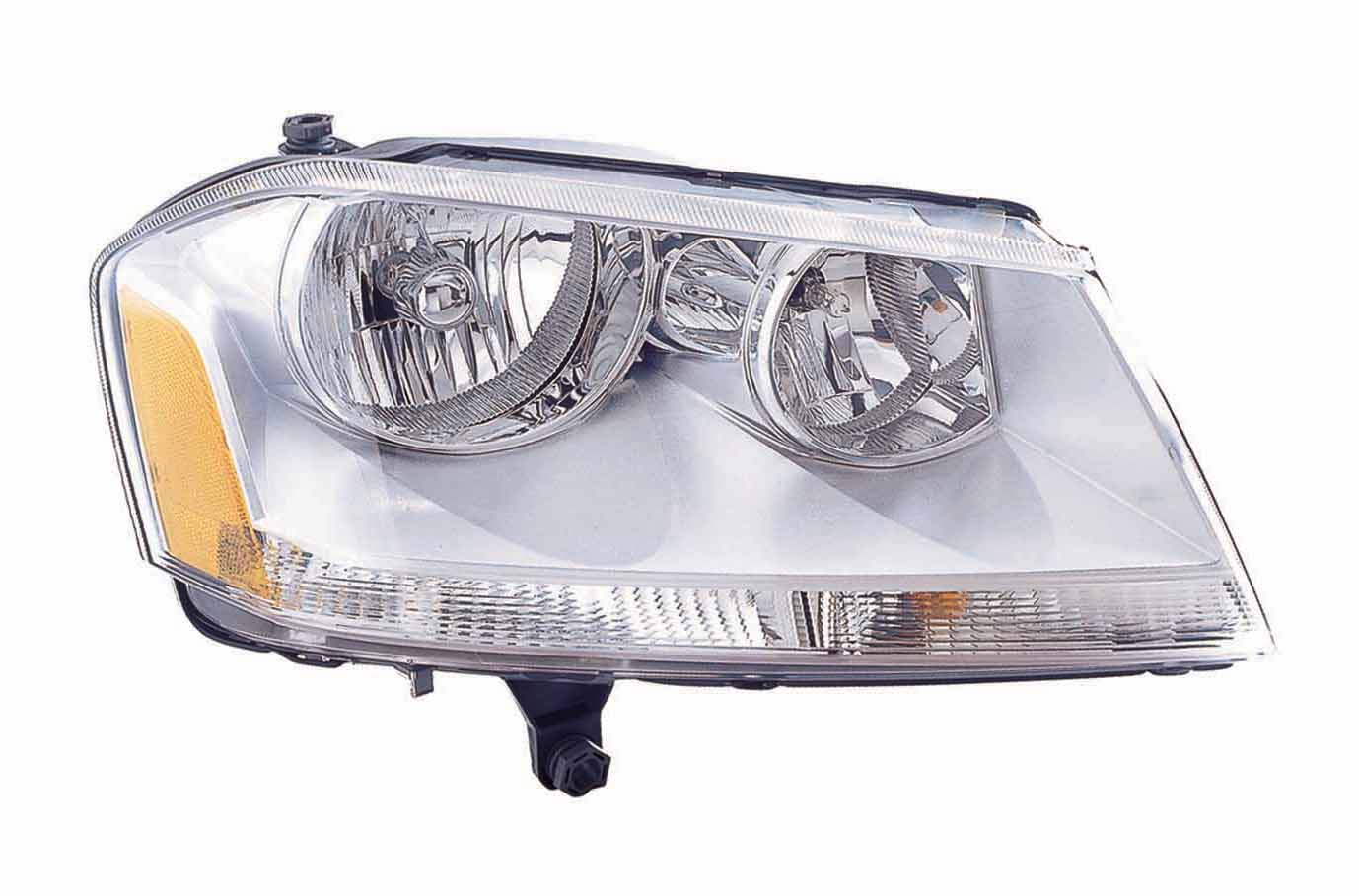 Head Lamp Passenger Side Chrome Housing Capa For Dodge - CH2503182C