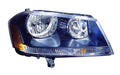 Head Lamp Passenger Side Rt Model Black Bezel High Quality For Dodge - ch2503194
