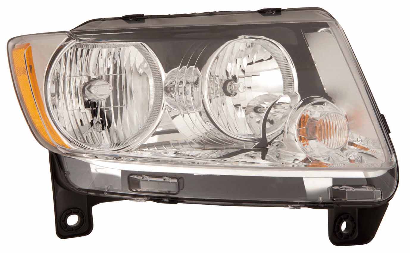 Head Lamp Passenger Side Halogen Capa For Jeep - CH2503224C