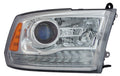 Head Lamp Passenger Side Halogen Projector Style Chrome Exclude Sport/Rt High Qualityreturn Restricted - Final Sale - No Warranty Coverage For Ram - ch2503244