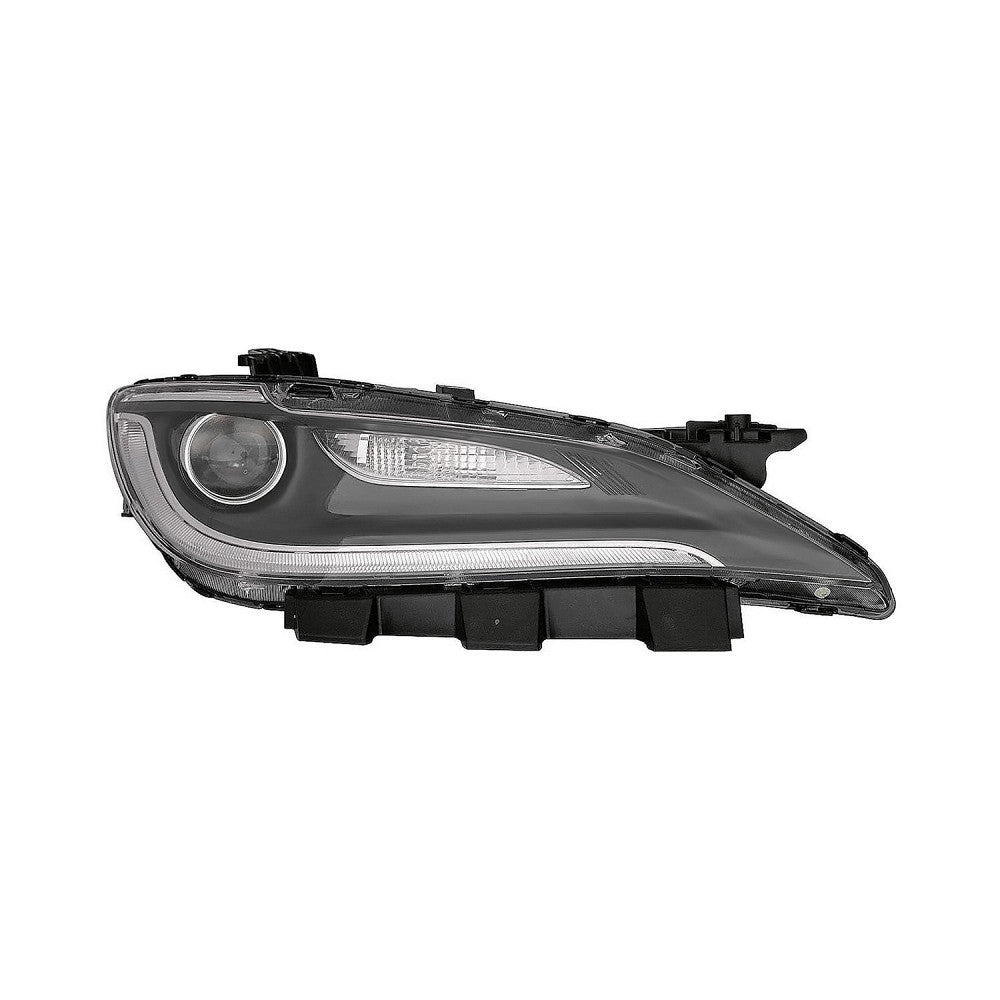 Head Lamp Passenger Side Hid With Led Drl Chrome Trim Capareturn Restricted - Final Sale - No Warranty Coverage For Chrysler - CH2503264C