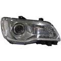 Head Lamp Passenger Side Halogen Chrome Bezel Capareturn Restricted - Final Sale - No Warranty Coverage For Chrysler - CH2503268C