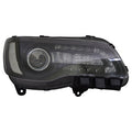 Head Lamp Passenger Side Halogen Black Bezel Capareturn Restricted - Final Sale - No Warranty Coverage For Chrysler - CH2503269C
