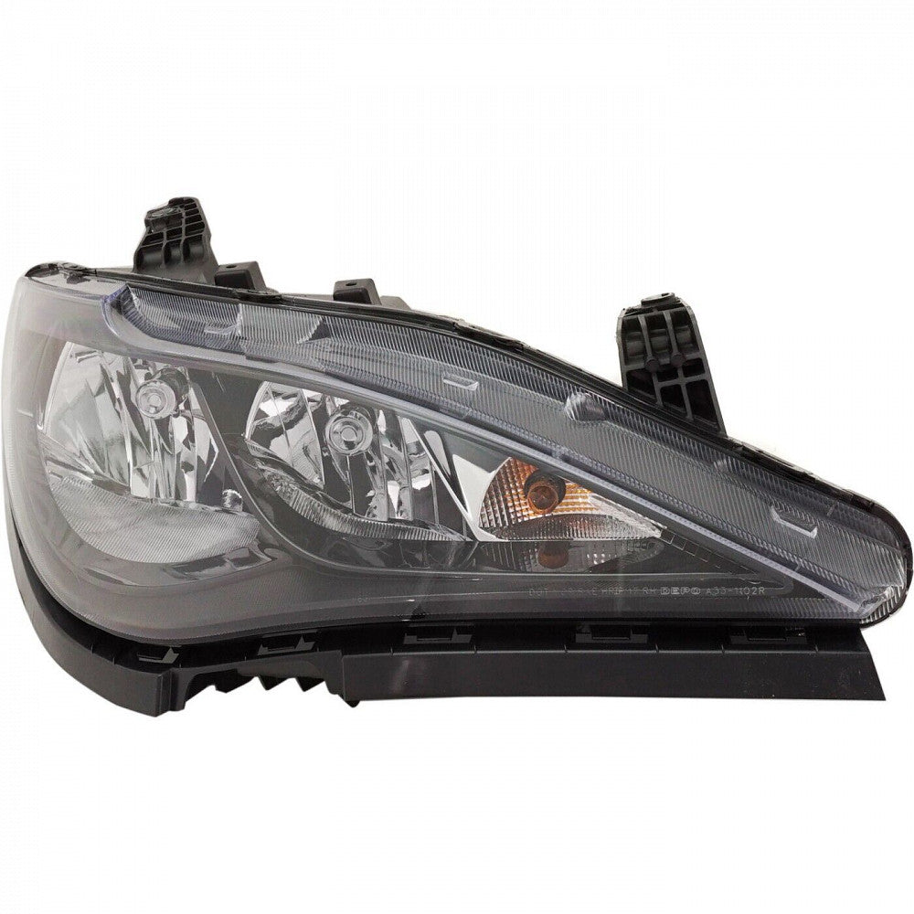Head Lamp Passenger Side Halogen Without Quad Lamp Capa For Chrysler - CH2503288C