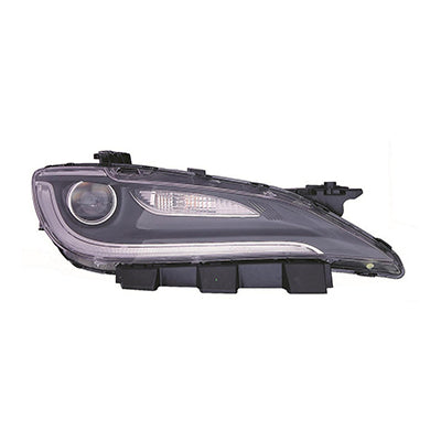 Head Lamp Passenger Side Halogen With Led With Chrome Trim High Qualityreturn Restricted - Final Sale - No Warranty Coverage For Chrysler - ch2503293