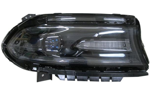 Head Lamp Passenger Side Halogen With Led Drl Without Logo Capareturn Restricted - Final Sale - No Warranty Coverage For Dodge - CH2503296C