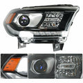 Head Lamp Passenger Side Halogen Black Bezel With Led Drl Capareturn Restricted - Final Sale - No Warranty Coverage For Dodge - CH2503305C