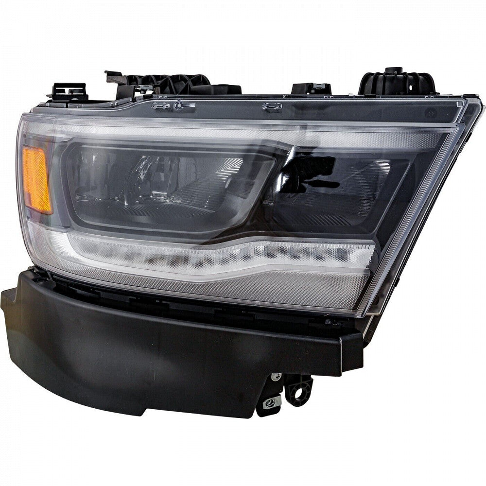 Head Lamp Passenger Side Led With Black Bezel Without Adaptive High Qualityreturn Restricted - Final Sale - No Warranty Coverage For Ram - ch2503320