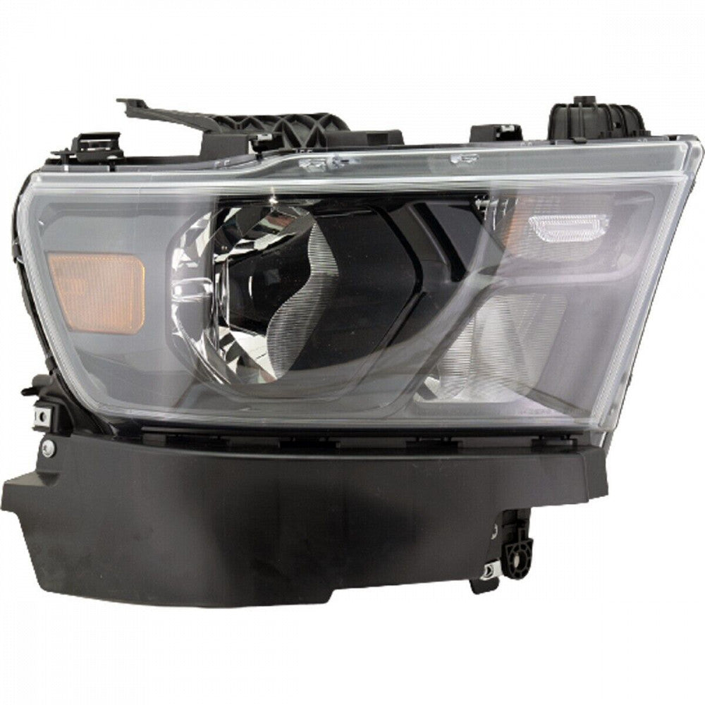 Head Lamp Passenger Side Halogen With Black Trim High Quality For Ram - ch2503328
