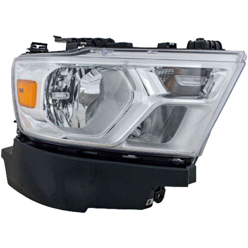 Head Lamp Passenger Side Halogen With Chrome Trim For Ram - CH2503329U