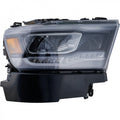 Head Lamp Passenger Side Led Chrome Bezel Without Adaptive/Logo/Module High Qualityreturn Restricted - Final Sale - No Warranty Coverage For Ram - ch2503332