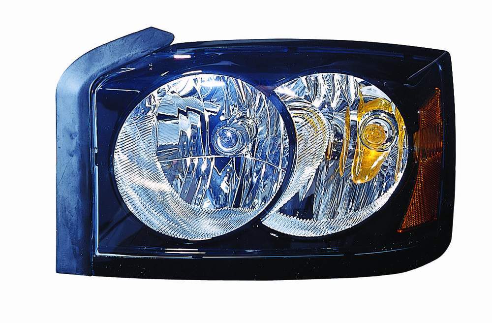 Head Lamp Driver Side Black Bezel Capa For Dodge - CH2518116C
